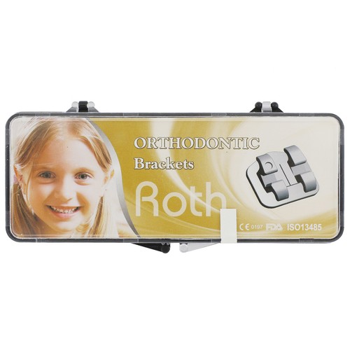 Kit de 24 piezas de brackets de ortodoncia dental 0,022 Roth Mark Brackets con 1er tubo molar - Imagen 48 de 53