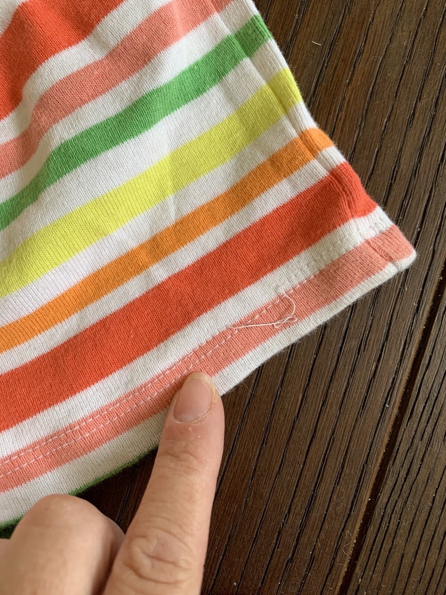 Ensemble Gymboree Pour Enfant 2T - Haut Débardeur Jaune Rayé Et Short - Neuf Avec étiquettes
