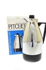 Vintage Interpur Insulated Chrome Pitcher Cup Hot Coffee Cold Beverage - New