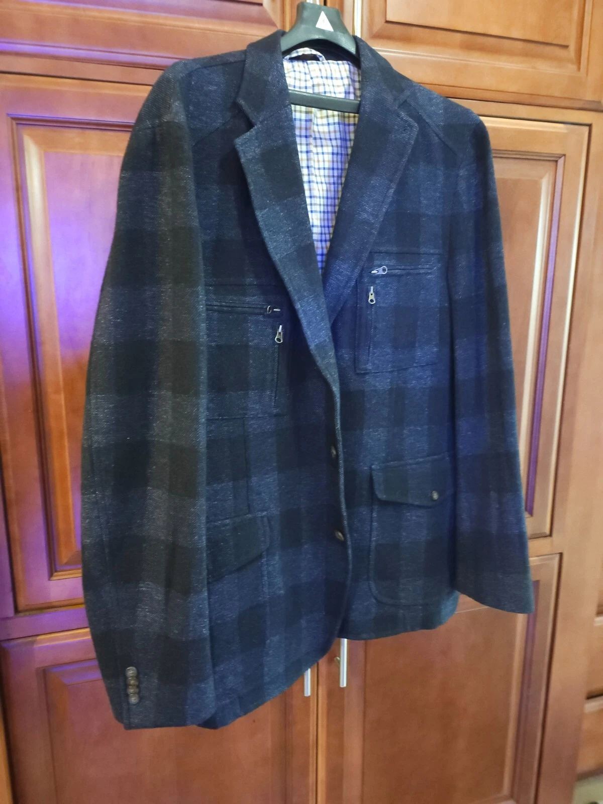 KROON wool blend blazer jacket mens US 48 L