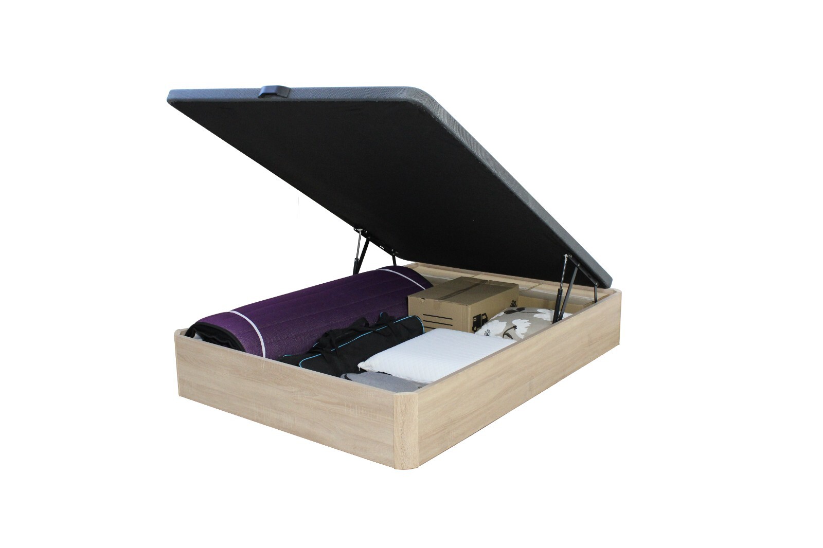 Canapé Abatible Gran Capacidad-Montaje Incluido-Transpirable Color Cambria