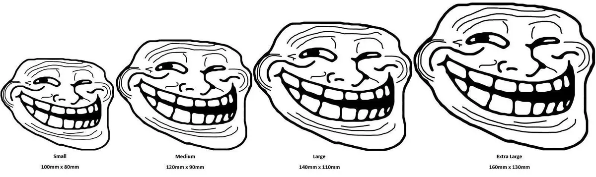 Troll face meme template video download in 2023