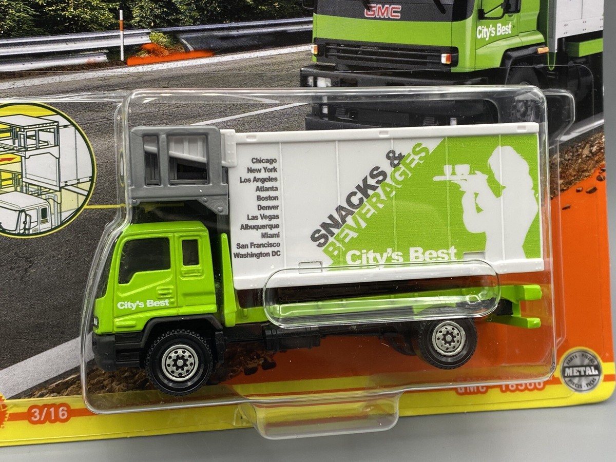2022 Matchbox WORKING RIGS GMC T8500 Snack And Beverages City's