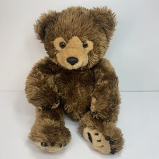 FIrst Main Plush Dimples Teddy Bear Brown Stuffed Soft Cuddly Excellent