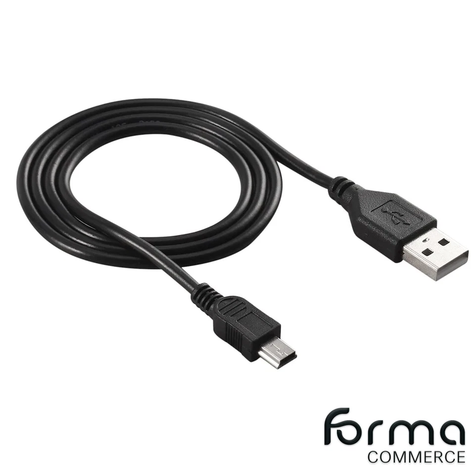 Mini USB Kabel Stromkabel USB A Stecker zu Mini B Stecker Datenkabel Ladekabel - Bild 2 von 2