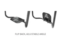 Motion Composites - Carbon Fiber Footplate - Flip Back, Angle Adjustable