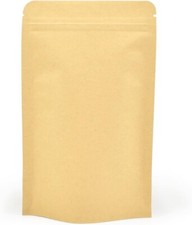 EVG Reusable Food Pouches | Kraft Foil Lined Zip Seal Bags (180 x 300 mm)