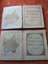 3 anciens cahiers scolaires des années 1892 -1895  cahiers d'une écolière