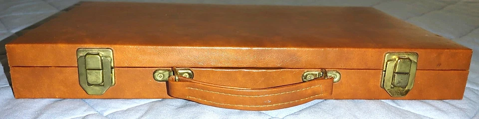 Travel Rummikub Tile Board Game in Case with Racks and Tiles - Image 4 of 4