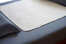 2 Pack Cotton Quilted Waterproof Underpads, Washable Reusable 34" X 36" 