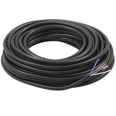 LiYY Elektronik Steuerleitung ungeschirmt, 5x0,14mm², schwarz, 10m