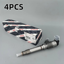 4pcs 0445120042 Fuel Injectors Fits For Chevy Gmc Duramax Lbz Hummer 6.6l 06-07