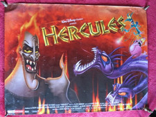 WALT DISNEY ~ HERCULES ~ LARGE ORIGINAL CINEMA POSTER 1997