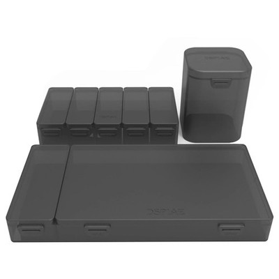 Mehrzweck Teilebox Set Kunststoff praktisches Organisationstool flexibel