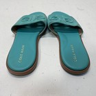 Cole Haan Turquoise Solid Slide Sandal Women Size 6.5 — photo 4