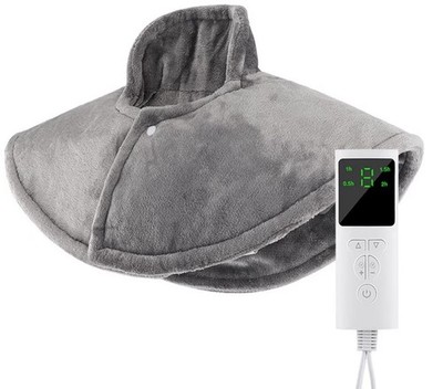Electric Heating Pad for Back Neck and Shoulders With 9 Temperature Settings