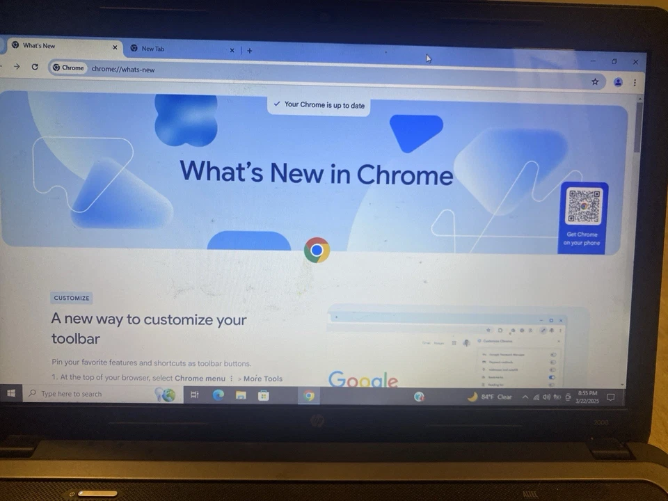 HP 2000 AMD 4GB Ram Laptop Intel Pentium CPU B950 —SEE SPECS Foto 4 de 4