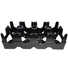 Coca-Cola 2-Liter Carry Crate Black Plastic 8 Bottle Holder Tray Carrier Orbis