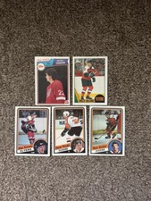 (5) Poulin Craven Eklund Ron Sutter Sinisalo Philadelphia Flyers Rookie Card. rookie card picture