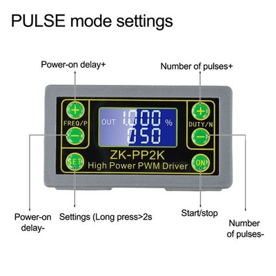Kompakt f��r PWM Impulsgenerator Treiber geeignet f��r breiten Spannungseingang