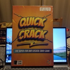 Quick Crack : The Super-Fun and Logical Card Game (2025, NEW) Ages 6+ 2-9 Playrs