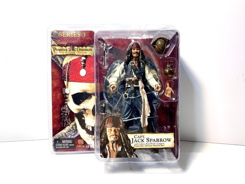 NECA Pirates Of The Caribbean Curse Of The Black Pearl Capt Jack Sparrow Series3
