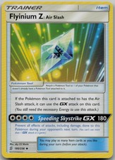 Flyinium Z: Air Slash 195/236 Uncommon SM - Unified Minds LP Pokemon Card