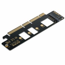 M.2 M-key NGFF NVME AHCI SSD to PCI-E 3.0 16x 4x Adapter for 110mm 80mm SSD