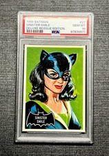 PSA 10 Topps Batman 1989 Deluxe Reissue Edition 1966 Sinister Smile #27 POP 1