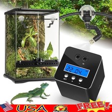 Intelligent Automatic Reptile Misting System Fogger Terrarium  Amphibians New
