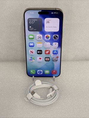 Apple iPhone 16 Pro Max - 256 GB - Desert Titanium *Read*