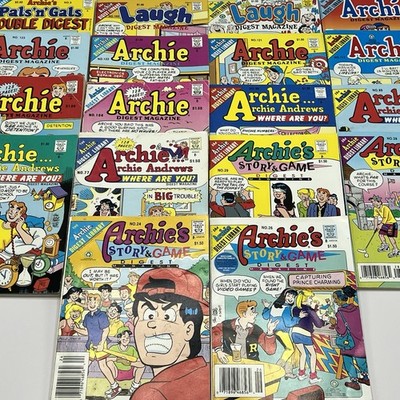 Lot of 18 1990-1993 Archie Andrews Comics - Mixed Issues - Nostalgic Read