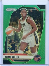2024 Panini Prizm WNBA ALIYAH BOSTON #3 GREEN PRIZM FEVER