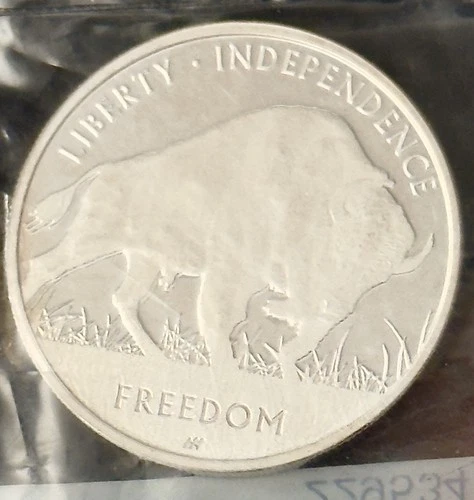 2021 Liberty Trade Buffalo 1oz Silver-APMEX Certified