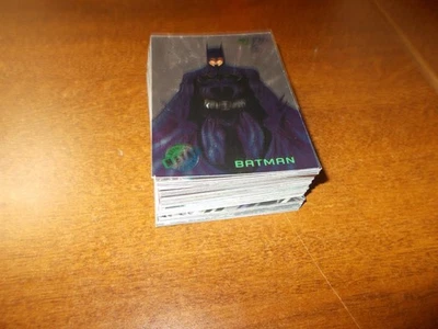 1995 Metal Batman Forever Silver Flashers Insert Lot 56 cards - Photo 1/2