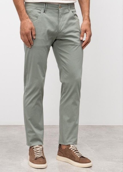 Men Filippa K Trousers Khaki Cotton 50