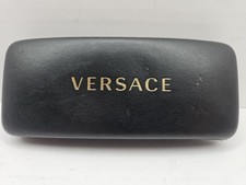 Versace Black Gold Sunglasses Eyeglasses Hard Clam Shell Case Only READ