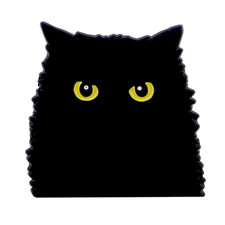 Black Cat Cute Funny Enamel Pins Brooch Lapel Custom Pin Badge
