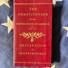 Constitution of the United States of America  Declaration of Independence HC