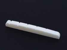 True Custom Shop Flat Bottom Slotted Bone Nut for Fender Tele and Stratocaster