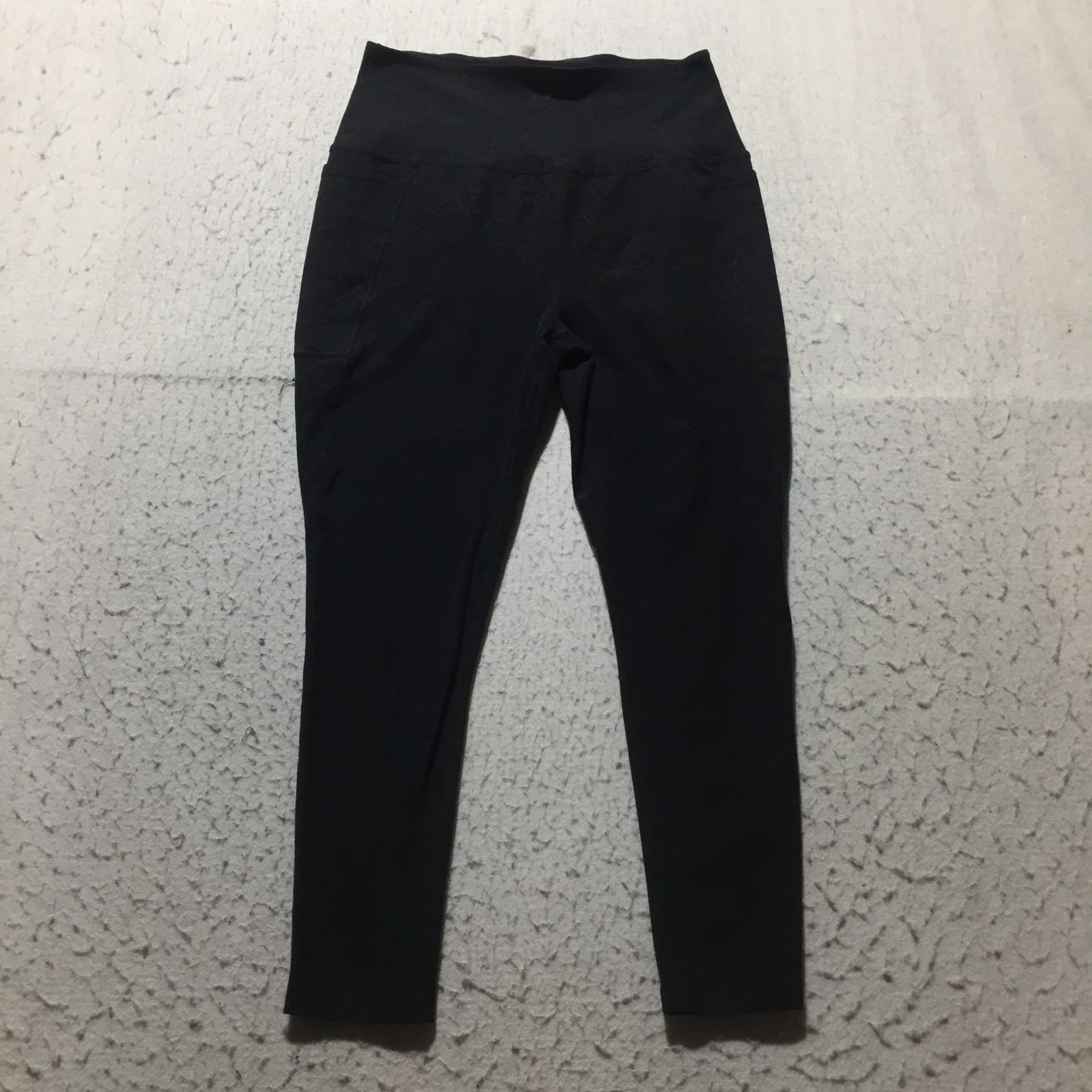 Beyond Yoga Pants Womens XL Ankle Black Pockets Stretch Skinny Leg-image