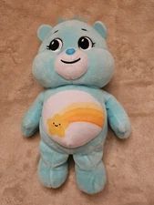 Care Bears 9" 2021 Wish Bear Bean Plush - Soft Huggable Material 