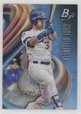 2018 Bowman Platinum Base Sky Blue Cody Bellinger (Batting) #32 0c6