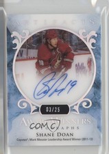 2023-24 Upper Deck Artifacts Award Winners 3/25 Shane Doan #AWA-SD Auto 0o5t