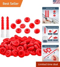 10 Pieces Waterproof Caulk Caps - Sealant Saver Tool for Long-lasting Freshness