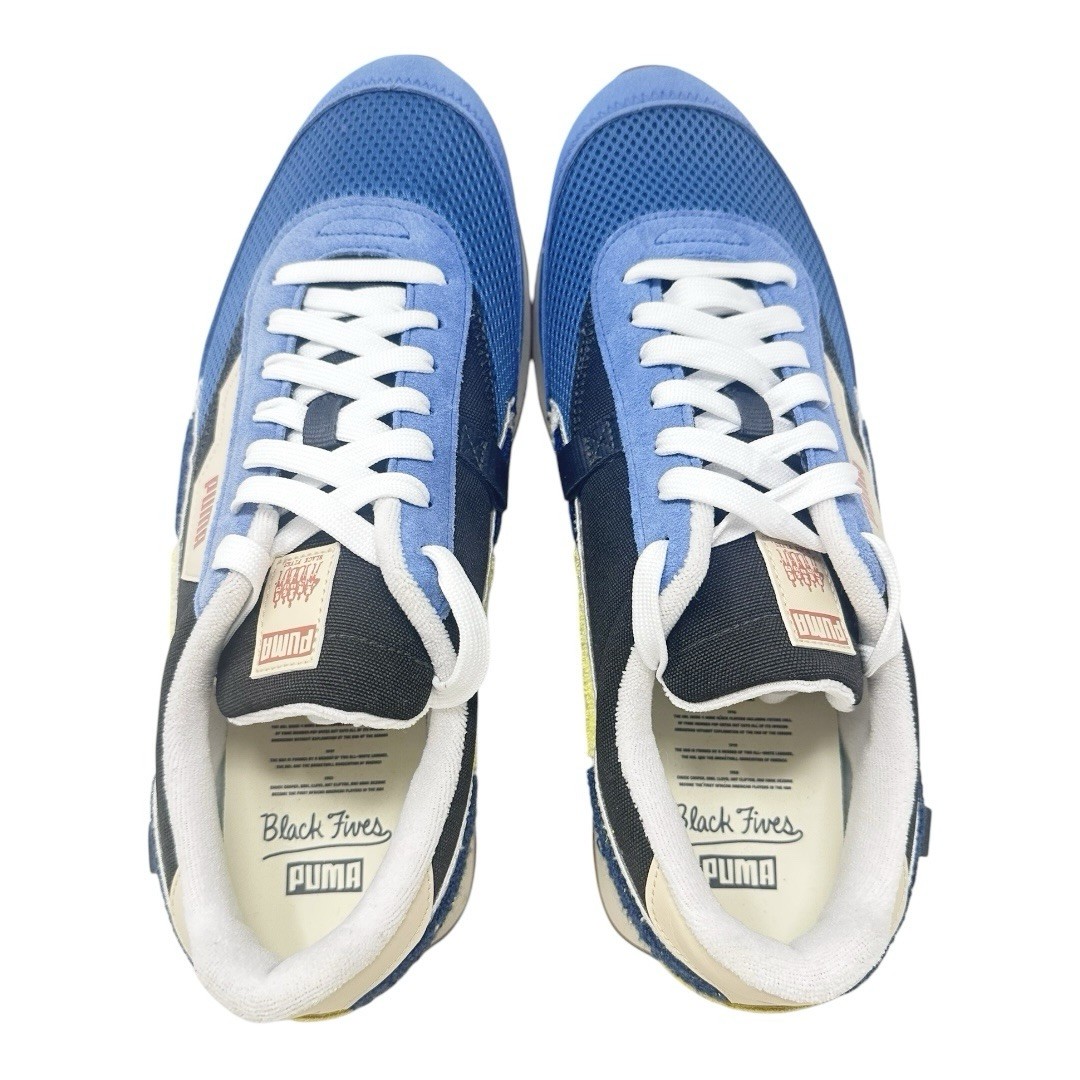 シューズ PUMAfuture5.1 Puma Black Fives X Future Rider Star Sapphire Maize 38195801 Size