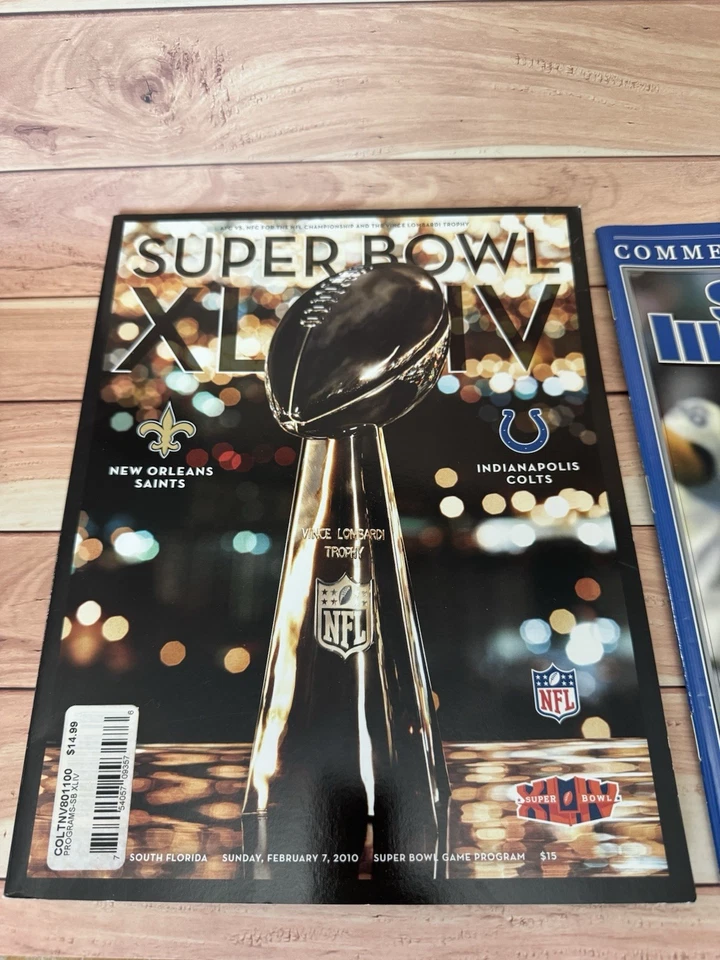 Indianapolis Colts Super Bowl Program, DVD Lot, Sports Illustrated Commemorative - Image 2 of 4