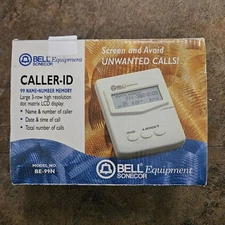 Bell Equipment Sonecor Caller ID Model  BE-99N  3-row high resolution T3