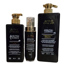 Active Caviar Drip Arbutin Licorice Shower Gel, Lotion, Oil