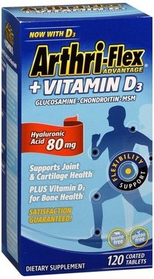 21st Century Arthri-Flex Advantage + Vitamin D3 Coated Tablets 120 EA